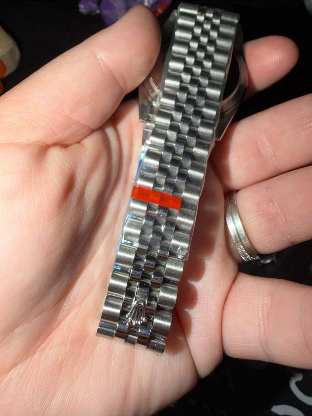 36mm women’s  Silver Stainless Steel Watch with Silver Dial